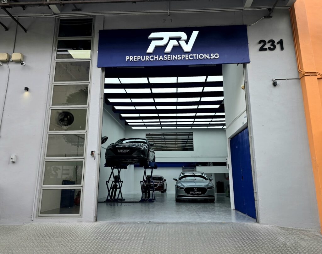 Pre-purchase car inspection workshop in Singapore
